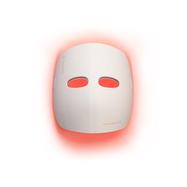 Therabody Mask Glo - Cordless LED Skincare Face Mask with Red/Blue/Infrared Light & Relaxing Scalp Massage for Glowing, Healthier-Looking Skin - FDA Cleared