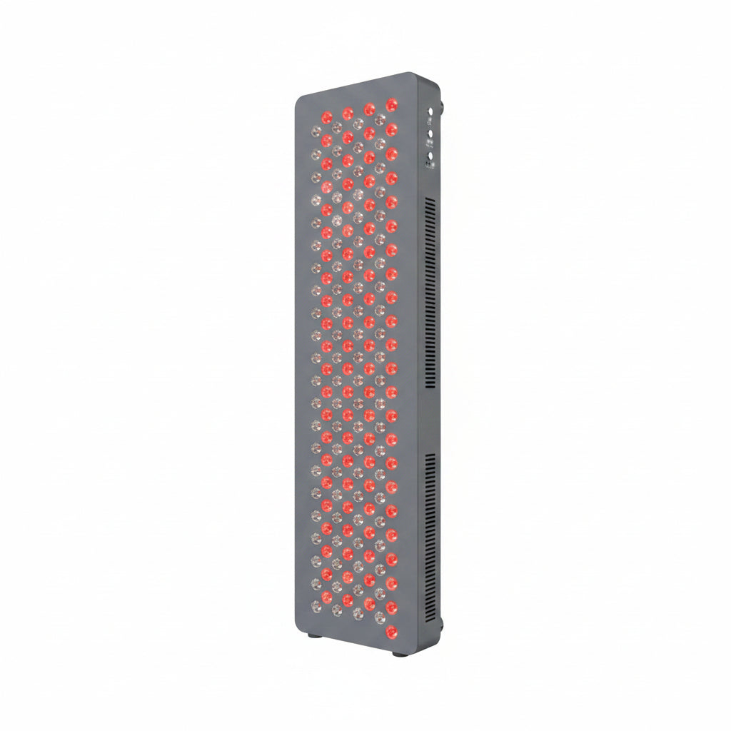 HG1000 Full Body Red Light Therapy Panel, 200 Leds, 660Nm Red & 850Nm Near-Infrared Light, Built-In Timer, Door Hanging Kit